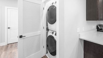 In-home high efficiency washer and dryer